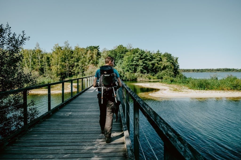 Wandern durch den Nationalpark Maasduinen